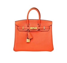Hermes sac Birkin Togo orange