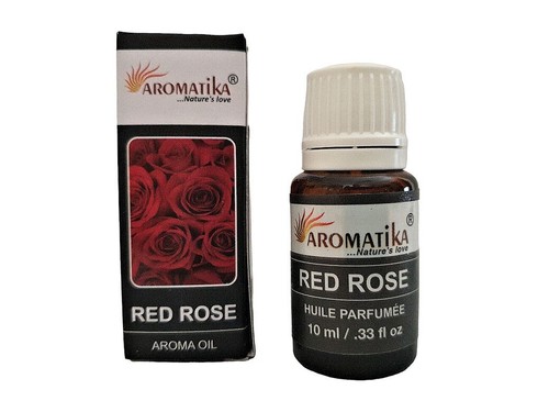 Huile parfumée rose rouge - huile,