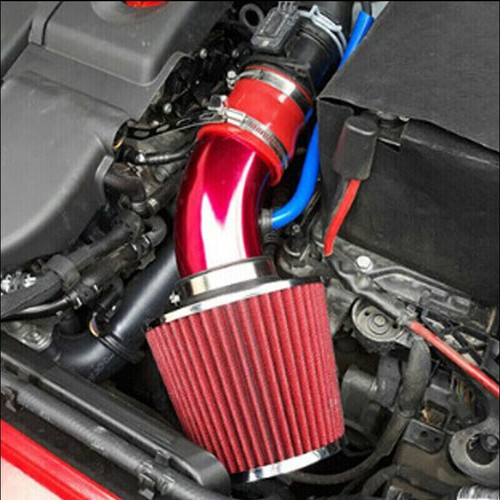 Car red cold air intake - red, filter