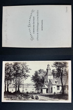 Charles Lefrançois, France, Honfleur, La chapelle Notre-Dame-de-Grâce. Vintage c