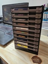 Rack Boitier de rangement Pour 10 Jeux Nintendo Nes (Vendue Sans Jeux)