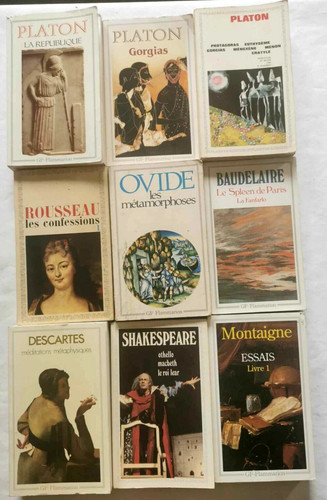 Lot livres classiques - 9,