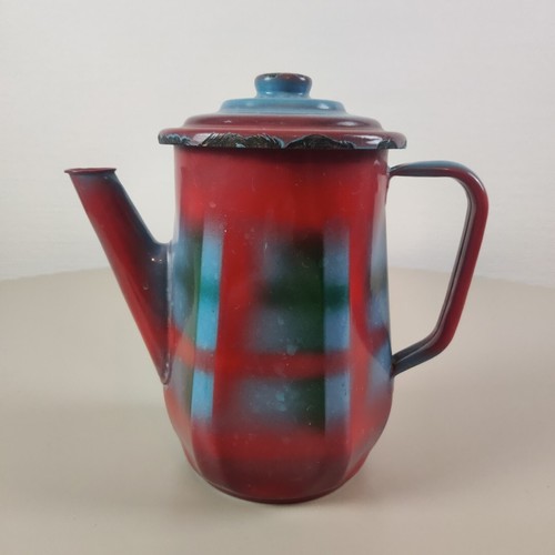 Cafetière ancienne tôle - cafetière, en