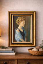 Peinture ancienne portrait