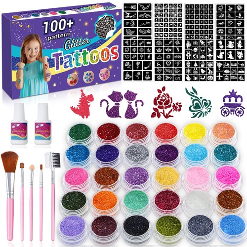 Kit tatouage scintillant - kit,
