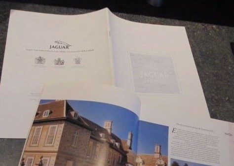 Ancien catalogue jaguar - ancien, xj-s