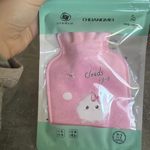 Bouillotte eau chaude rose - eau,