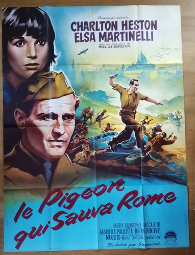 Pigeon qui sauva rome charlton - qui,