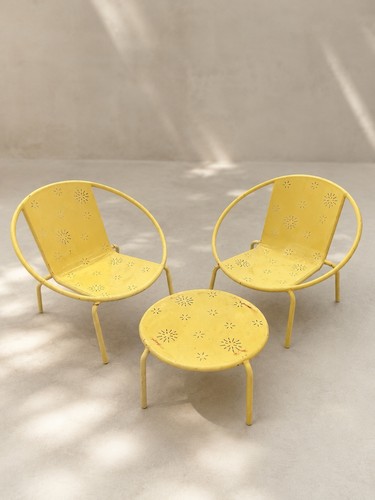 Salon jardin vintage pour - salon,