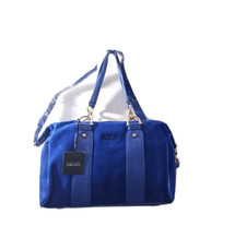 UNANYME GEORGES RECH SAC BOWLING EN DAIM ET CUIR DE VACHETTE MODÈLE BRIHANA