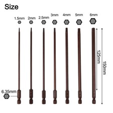 Boucs de tournevis hexagonaux