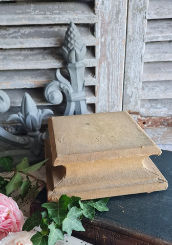 Ancien socle tissu - socle, globe
