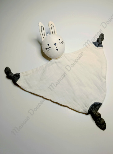 Doudou plat triangle lange - triangle,