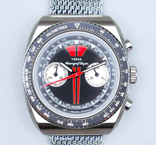YEMA Meangraf Super Quartz Date Cronograph Men's Watch from JP