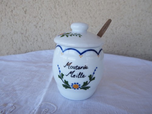 Pot moutarde maille - à,