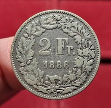 #75-258 ~ SUISSE - 2 Francs