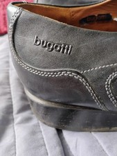 Mens Black Lace Up Smart Formal Shoe By Bugatti Size 43