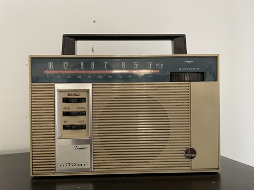 Radio vintage mivar trader - vintage,
