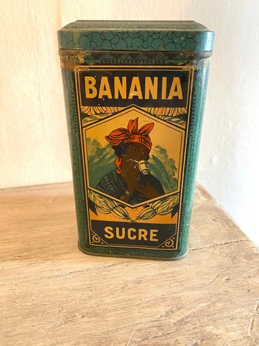 Rare ancienne boîte banania - ancienne,