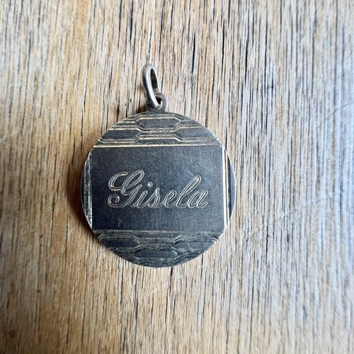 Pendentif médaille vintage