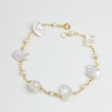 bracelet en perles d'eau douce