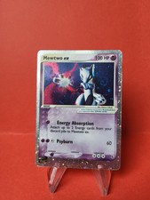 Pokemon Card/Card - Mewtwo Ex 101/109 Ex Ruby & Sapphire - SWIRL - Exc - Near Mint