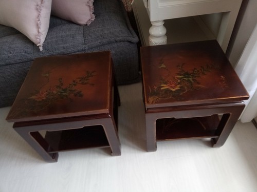 Petites tables meuble chinois - ,