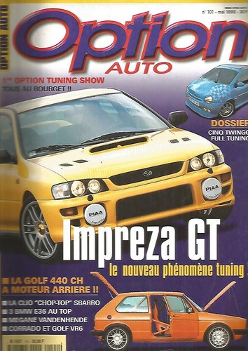 Option auto 101 impreza - option, gt