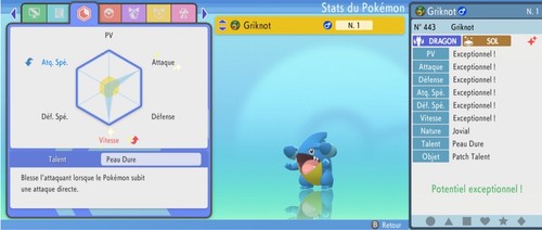 Griknot shiny 6iv - griknot,