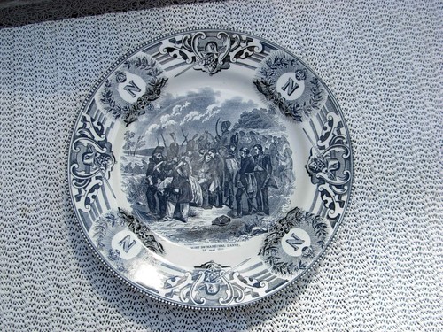 Assiette parlante ancienne