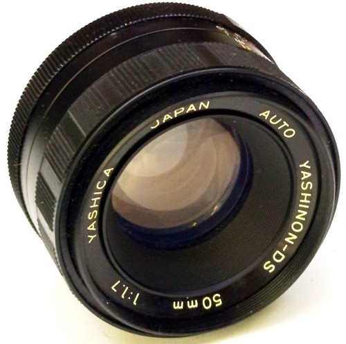 Objectif yashica 50mm 7 - 50mm, 1,7