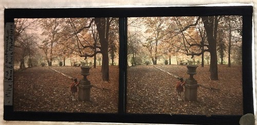 Autochrome parc vue - parc,