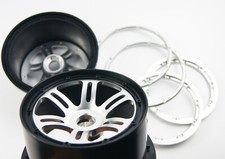 Rear Half Alloy Wheel for HPI