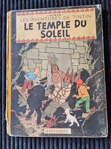 Tintin temple soleil - le,