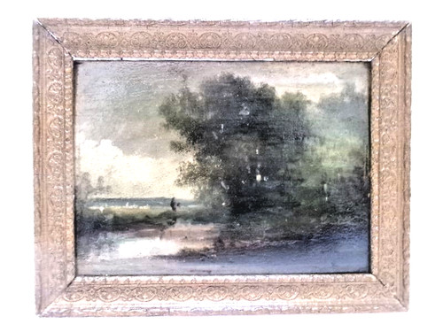 Tableau ancien huile sur - tableau, ancien,