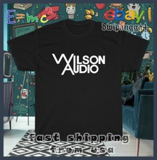 New Tee Shirt Wilson Audio Logo T-Shirt American Style Men Tee Shirt