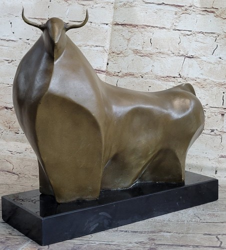 Figurine taureau bronze - de,