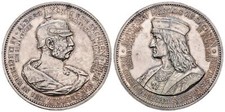 Silver Medal 1898 - 25th Anniversary of Government Albert 1873-1902 - Almost XF
