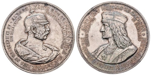 Silver medal 1898 25th - silver,