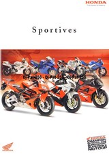 Brochure MOTO HONDA 2003 CBR