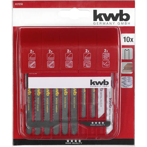 Kwb 617230 lot lames - kwb, de