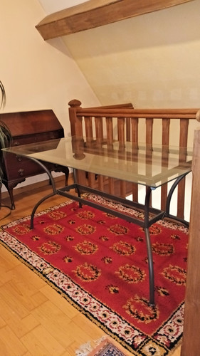 Table industrielle fer - table, en
