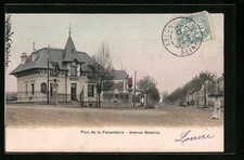 Old postcard Ablon, Parc de la Faisanderie, Avenue Beatrice 1905 