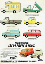 1981 Ford Transit MOTORHOME ADVERTISING 04.24 ADVERTISING DUMPSTER VAN