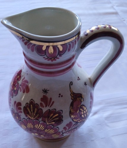 Rare vase delft pichet - delft, rouge