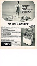 1967 ADVERTISING AEG Dishwasher