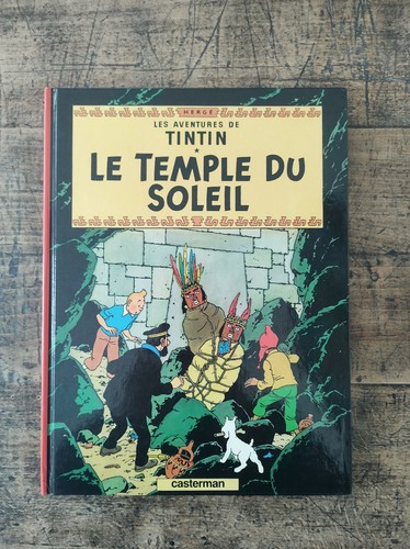 Tintin temple soleil - tintin,