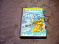 Jeu : SUPER ADVANCE BREAKOUT - Oric Atmos - TANSOFT - 1983