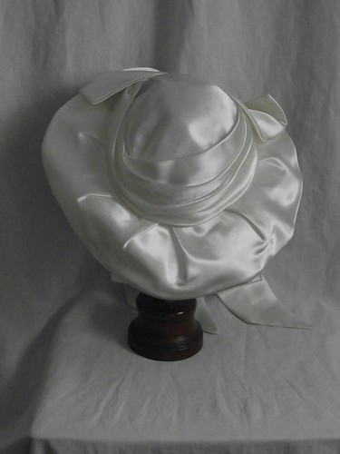 Chapeau mariée satin - de,