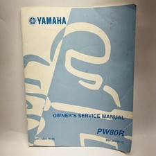 OEM Yamaha PW80R Owners Service Manual Part # LIT-11626-16-26